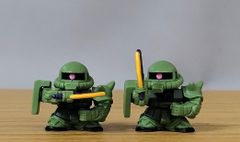 ＳＤガンダムフルカラーステージ41～砂塵の果て～ザクII(Ver.5.0)　2体セット