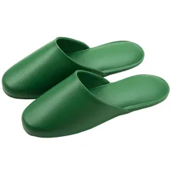 Color:グリーン_Size:21.5 cm_Style:ベストH 子供用_PatternName:単品 [スリッパ] 歩きやすい [ニッポンスリッパ] グリーン 緑 21.5cm 348724 スリッパ ルームシューズ ?鞋 室内 来客用 にも