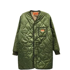 UNIVERSAL OVERALL ユニバーサルオーバーオール QUILT COAT   K.GREEN キルト コート ミリタリー アウター 新品のサムネイル