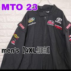 B79【NASCAR　KBM　simpson】ジャケット【メンズ4XL相当】ブラック U.S.A.産