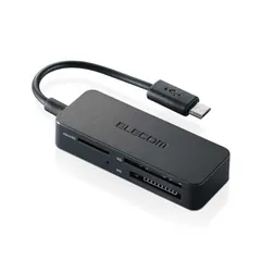 【 新品 未開封 】 エレコム マルチカードリーダー ライター ブラック (USB3.0/2.0) MRS-MB05BK 未使用 送料無料のサムネイル