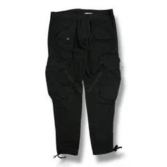 新品タグ付き GREG LAUREN 再構築 スウェット カーゴ ブラックパンツ グレッグローレン Greg Lauren FLEECE/ARMY JACKET LOUNGE PANT