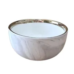 2個セット　マーブル　ボウル　食器　サラダボウル　ロココ調　ヨーロピアン　ゴールド装飾　金装飾　ボウル　食器