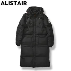 【極美品】ALISTAIR 男女兼用　ロングダウンコート ベンチコート 黒 楽天市場】ベンチコート ダウン ダウンコート 撥水 軽い 防風
