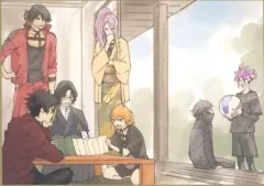 【中古】キャラカード 集合(7人) 色紙風かあど 「特 刀剣乱舞-花丸- ～雪月華～ 月ノ巻」 第3週目入場者特典