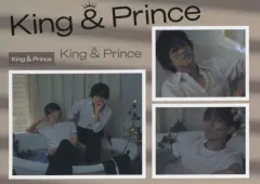 【中古】シール・ステッカー King ＆ Prince A6ステッカーシート 「CD 愛し生きること / MAGIC WORD Dear Tiara盤(ファンクラブ限定盤)」 購入特典