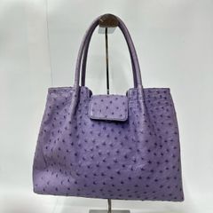 超美品】Michel Jurdain オーストリッチ調 ハンドバッグ - メルカリ