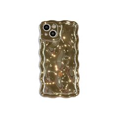 純色電動水波シルク iPhone 13/14/15/16 ケース TPUカバー りんご デザイン  薄型 軽量 耐衝撃