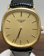 C146 Longines Automatic 腕時計 本体 ゴールド文字盤 - メルカリ