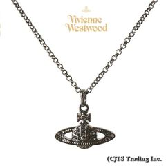 ヴィヴィアン MAN Mini Bas Relief Pendant ミニバス レリーフ ORB ペンダント (ガンメタ)