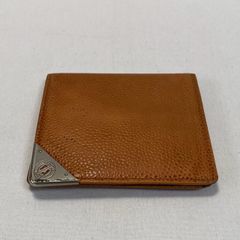 【訳あり品】Renoma/レノマ/三つ折りレザー財布/ブラウン/本革/メンズ/No.2080