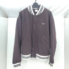 NIKE スタジャン ウール ブラウン 茶色 大きいサイズ リブライン 2XL 