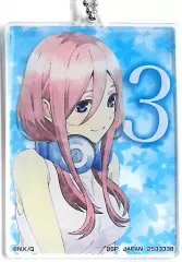 【中古】雑貨 中野三玖(アニメ) アクリルプレートキーホルダー 「五等分の花嫁」