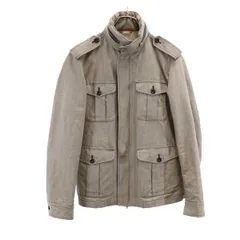 ピーエスポールスミス リネンブレンド チェック柄 ジャケット M ブラック系 PS Paul Smith フード メンズ 【中古】  【230918】のサムネイル