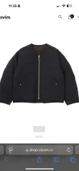 visvim 25ss IRIS DOWN JKT black 3番 VISVIM 25SS IRIS DOWN JKT FIL Exclusive Black 1 Navy 3 Olive