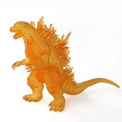 ゴジラ 2000 劇場限定 ソフビ フィギュア クリアオレンジ ラメ 特撮