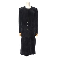 CELINE - ■美品■ヴィンテージ■CELINE セリーヌ アンゴラ混 半袖 ニット セーター サイズ36 ベルト装飾 オールドセリーヌ イタリア製 ブランド古着【中古】20240205/GP2498 CELINE - □美品□ヴィンテージ□CELINE セリーヌ アンゴラ混