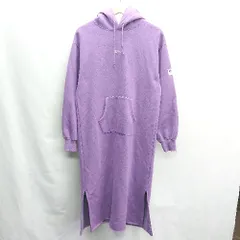 ■ Lee 長袖 ロング丈 ワンピース サイズM パープル レディース E  【1405140016772】