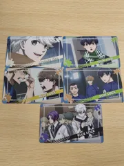 aca222 凪誠士郎　御影玲王　トレーディングコレクトメタリックカード　ブルーロック 2 12 17 18 20