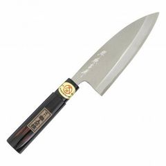☆新品送料込☆源正房はがね鍛造出刃包丁150mm右片刃裏押し加工堺打
