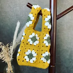 グラニースクエアのトートバッグ（イエロー）