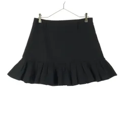 ZARA ザラ ミニ丈 スカート XL ブラック レディース 古着