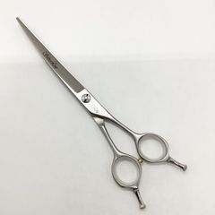 【シルバーラインSilverLine】ALLTC7015ギザ刃カーブバサミ トリミングシザー メガネ 右利き トリマー ペット 7インチ 中古 sc1870