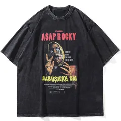 【NUBIAN限定/公式品】【L】エイサップロッキーロンTシャツ 日本未入荷】 RAP TEE ラップ Tシャツ エイサップ ロッキー ASAP