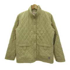 マックレガー キルティングジャケット 中綿入り アウター レディース Lサイズ ベージュ McGregor 【中古】