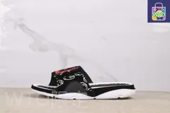 【今日特価】Air Jordan 930155-011 エアジョーダン 930155-011 ブラック スリッパ-WTO輸入2