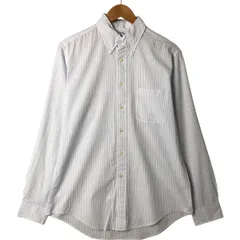 古着 ブルックスブラザーズ Brooks Brothers 346 長袖 ボタンダウンストライプシャツ メンズM相当/eaa544976