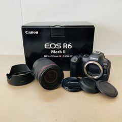 美品　Canon  EOS R6 Mark II   RF 24-105mm F4 L IS USM レンズキットシャッター回数5,000枚以下　C2805　100サイズ発送