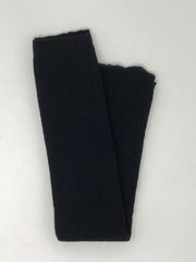 秋冬用☆シルク100%レッグウォーマー☆ブラック☆