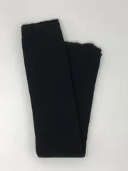☆シルク100%レッグウォーマー☆ブラック☆