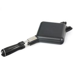キャンプラス 折りたためるホットサンドメーカー MB-2237 コンパクト 収納 便利 Camp Plus foldable hot sandwich maker, compact, storage, convenient