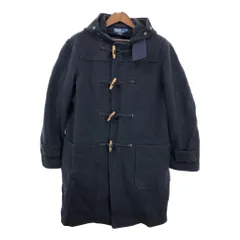 Polo by Ralph Lauren ポロ ラルフローレンウール  ダッフルコート ブラック (メンズ L) 中古 古着 R5980