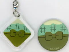 【中古】グッズセット 食満留三郎 アクリルチャーム＆ミニ缶バッジセット 「忍たま乱太郎」