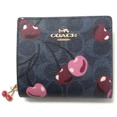 新品・未使用COACH チェリー柄 二つ折り財布 2025年最新】coach チェリー 二つ折り財布の人気アイテム - メルカリ