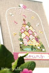 🟩⬜🟥 イタリア クロスステッチ 図案 チャート  👑Madame Chantilly  マダムシャンティ マダムシャンティー 🌸Spring Carillon - 2025🌸◆春のカリヨン◆ 可愛い