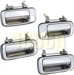 【トヨタ純正新品】TOYOTA 未使用品 ★超希少品★ ランドクルーザー 80 ランクル ドア アウター ハンドル メッキ 4点セット 1台分セット