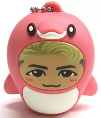 【中古】キーホルダー 【シークレット】瀬口黎弥(FANTASTICS)/ピンク イルカ着ぐるみキーホルダー 「居酒屋えぐざいる」