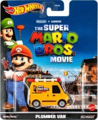 [중고] 미니카 1/64 프라머 밴 [더 슈퍼 마리오 브라더스 영화] Hot Wheels 레트로 엔터테인먼트 [HKC19]
