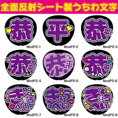 G反射うちわ文字【MndP2】F3Lファンサ文字　なにわ恭平反射名前文字高橋高階男子女子たかはしオーダー文字連結文字ボードパネルスローガンハングルきょへなにわ男子女子きょうへい京平