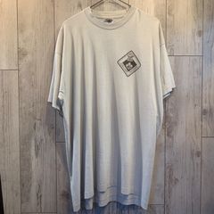 FRUIT OF THE LOOM 半袖Tシャツ ベージュ プリント 名古屋 NAGOYA【メンズXL】