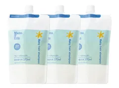 年末年始休業のため、12月29日〜1月5日は発送をお休みさせていただきます。Mama&Kidsママ＆キッズ ママ＆キッズ ベビーヘアシャンプー詰め替え用370ml3個セット