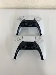 ＃ 【動作未確認】SONY PlayStation プレステ　コントローラー　ホワイト　CFI-ZCT1J 2個セット【ゲーム機本体】【2】