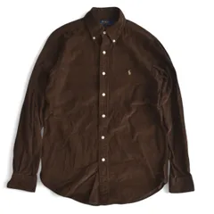 POLO RALPH LAUREN ポロラルフローレン Classic Fit Corduroy Shirt  長袖ボタンダウンシャツ サイズSP メンズ 長袖 現行タグ