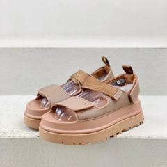 UGG アグ サンダル ストラップサンダル GOLDENGLOW 厚底 ブラウン