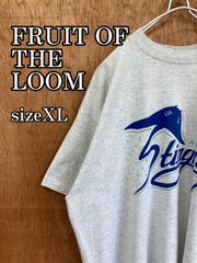 FRUIT OF THE LOOM　メンズTシャツ　グレー
