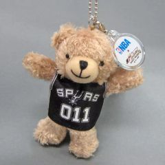 [중고] 키홀더 마스코트(캐릭터) 쿠로코 테츠야(SPURS) 베어 키링 [극장판 쿠로코의 농구 LAST GAME×NBA]